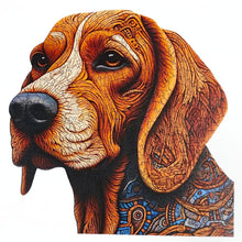 Carregar imagem no visualizador da galeria, Quebra-Cabeça de Madeira 3D - Beagle