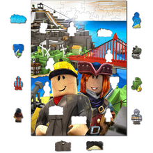 Carregar imagem no visualizador da galeria, Quebra-Cabeça de Madeira 3D - Roblox