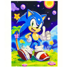 Carregar imagem no visualizador da galeria, Quebra-Cabeça de Madeira 3D - Sonic