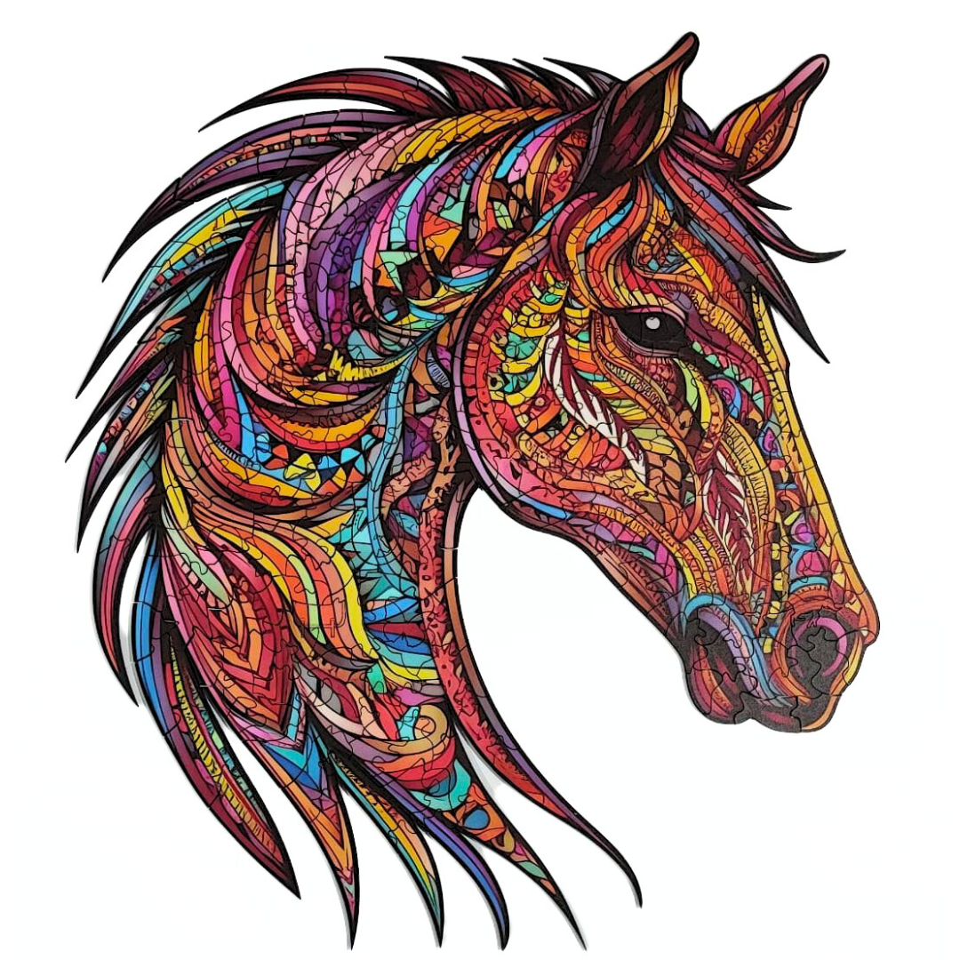 Cabeza de caballo de frente em 2023  Arte em madeira, Animais de madeira,  Arte cavalo