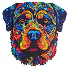 Carregar imagem no visualizador da galeria, Quebra-Cabeça de Madeira 3D - Rottweiler