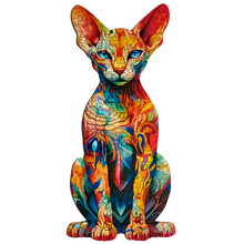 Carregar imagem no visualizador da galeria, Quebra-Cabeça de Madeira 3D - Sphynx