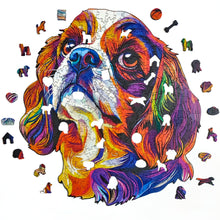 Carregar imagem no visualizador da galeria, Quebra-Cabeça de Madeira 3D - Cavalier King