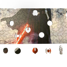 Carregar imagem no visualizador da galeria, Quebra-Cabeça de Madeira 3D - Darth Vader