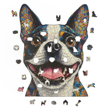 Carregar imagem no visualizador da galeria, Quebra-Cabeça de Madeira 3D - Bulldog