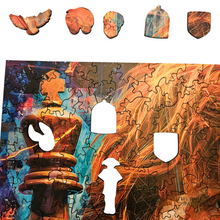 Carregar imagem no visualizador da galeria, Quebra-Cabeça de Madeira 3D - Weasley