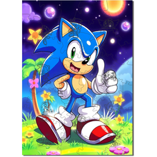 Carregar imagem no visualizador da galeria, Quebra-Cabeça de Madeira 3D - Sonic