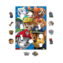 Carregar imagem no visualizador da galeria, Quebra-Cabeça de Madeira 3D - Patrulha Canina