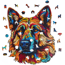 Carregar imagem no visualizador da galeria, Quebra-Cabeça de Madeira 3D - Pastor Majestoso