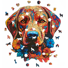 Carregar imagem no visualizador da galeria, Quebra-Cabeça de Madeira 3D - Labrador
