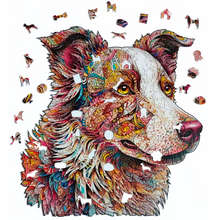 Carregar imagem no visualizador da galeria, Quebra-Cabeça de Acrílico 3D - Border Collie