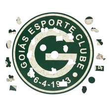 Carregar imagem no visualizador da galeria, Quebra-Cabeça de Madeira 3D - Goiás Esporte Clube
