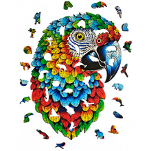 Carregar imagem no visualizador da galeria, Quebra-Cabeça de Madeira 3D - Arara