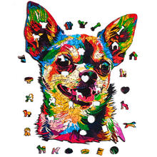 Carregar imagem no visualizador da galeria, Quebra-Cabeça de Madeira 3D - Chihuahua