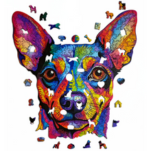 Carregar imagem no visualizador da galeria, Quebra-Cabeça de Madeira 3D - Pinscher