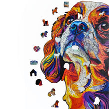 Carregar imagem no visualizador da galeria, Quebra-Cabeça de Madeira 3D - Cavalier King