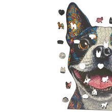 Carregar imagem no visualizador da galeria, Quebra-Cabeça de Madeira 3D - Bulldog