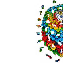 Carregar imagem no visualizador da galeria, Quebra-Cabeça de Madeira 3D - Arara