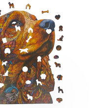 Carregar imagem no visualizador da galeria, Quebra-Cabeça de Madeira 3D - Cocker
