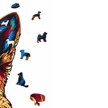 Carregar imagem no visualizador da galeria, Quebra-Cabeça de Madeira 3D - Pastor Majestoso