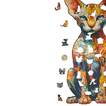 Carregar imagem no visualizador da galeria, Quebra-Cabeça de Madeira 3D - Sphynx