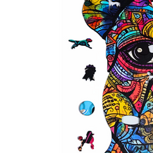 Carregar imagem no visualizador da galeria, Quebra-Cabeça de Madeira 3D - Bulldog Francês