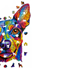 Carregar imagem no visualizador da galeria, Quebra-Cabeça de Madeira 3D - Pinscher