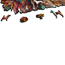 Carregar imagem no visualizador da galeria, Quebra-Cabeça de Madeira 3D - Border Collie