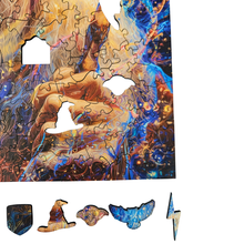 Carregar imagem no visualizador da galeria, Quebra-Cabeça de Madeira 3D - Dumbledore