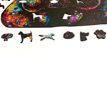 Carregar imagem no visualizador da galeria, Quebra-Cabeça de Madeira 3D - Pug