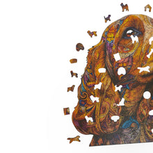Carregar imagem no visualizador da galeria, Quebra-Cabeça de Madeira 3D - Cocker