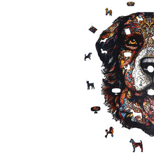 Carregar imagem no visualizador da galeria, Quebra-Cabeça de Madeira 3D - Bernese Mountain