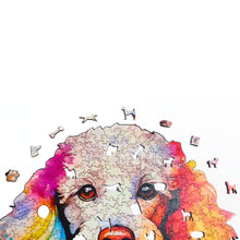 Carregar imagem no visualizador da galeria, Quebra-Cabeça de Madeira 3D - Poodle