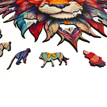 Carregar imagem no visualizador da galeria, Quebra-Cabeça de Madeira 3D - Fera Mística