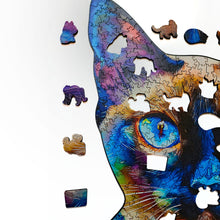 Carregar imagem no visualizador da galeria, Quebra-Cabeça de Madeira 3D - Siamês