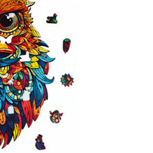 Carregar imagem no visualizador da galeria, Quebra-Cabeça de Madeira 3D - Galinha