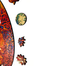 Carregar imagem no visualizador da galeria, Quebra-Cabeça de Madeira 3D - Mandala Árvore da Vida