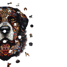 Carregar imagem no visualizador da galeria, Quebra-Cabeça de Madeira 3D - Bernese Mountain