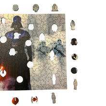 Carregar imagem no visualizador da galeria, Quebra-Cabeça de Madeira 3D - Darth Vader
