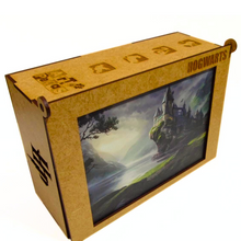 Carregar imagem no visualizador da galeria, Quebra-Cabeça de Madeira 3D - Hogwarts