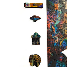 Carregar imagem no visualizador da galeria, Quebra-Cabeça de Madeira 3D - Mosaico HP