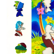 Carregar imagem no visualizador da galeria, Quebra-Cabeça de Madeira 3D - Sonic