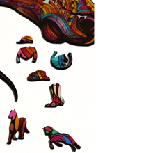 Carregar imagem no visualizador da galeria, Quebra-Cabeça de Madeira 3D - Cavalo