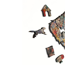 Carregar imagem no visualizador da galeria, Quebra-Cabeça de Madeira 3D - Schnauzer