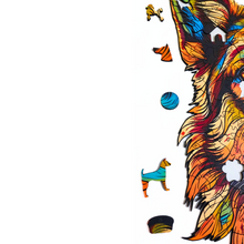 Carregar imagem no visualizador da galeria, Quebra-Cabeça de Madeira 3D - Pastor Majestoso