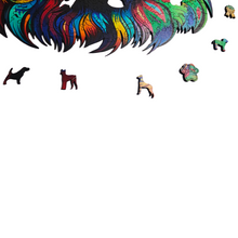 Carregar imagem no visualizador da galeria, Quebra-Cabeça de Madeira 3D - Chow Chow