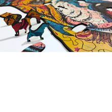 Carregar imagem no visualizador da galeria, Quebra-Cabeça de Madeira 3D - Bulldog Inglês