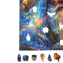 Carregar imagem no visualizador da galeria, Quebra-Cabeça de Madeira 3D - Dumbledore