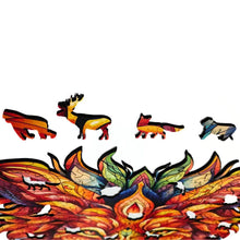 Carregar imagem no visualizador da galeria, Quebra-Cabeça de Madeira 3D - Fera Mística