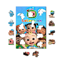 Carregar imagem no visualizador da galeria, Quebra-Cabeça de Madeira 3D - Cocomelon